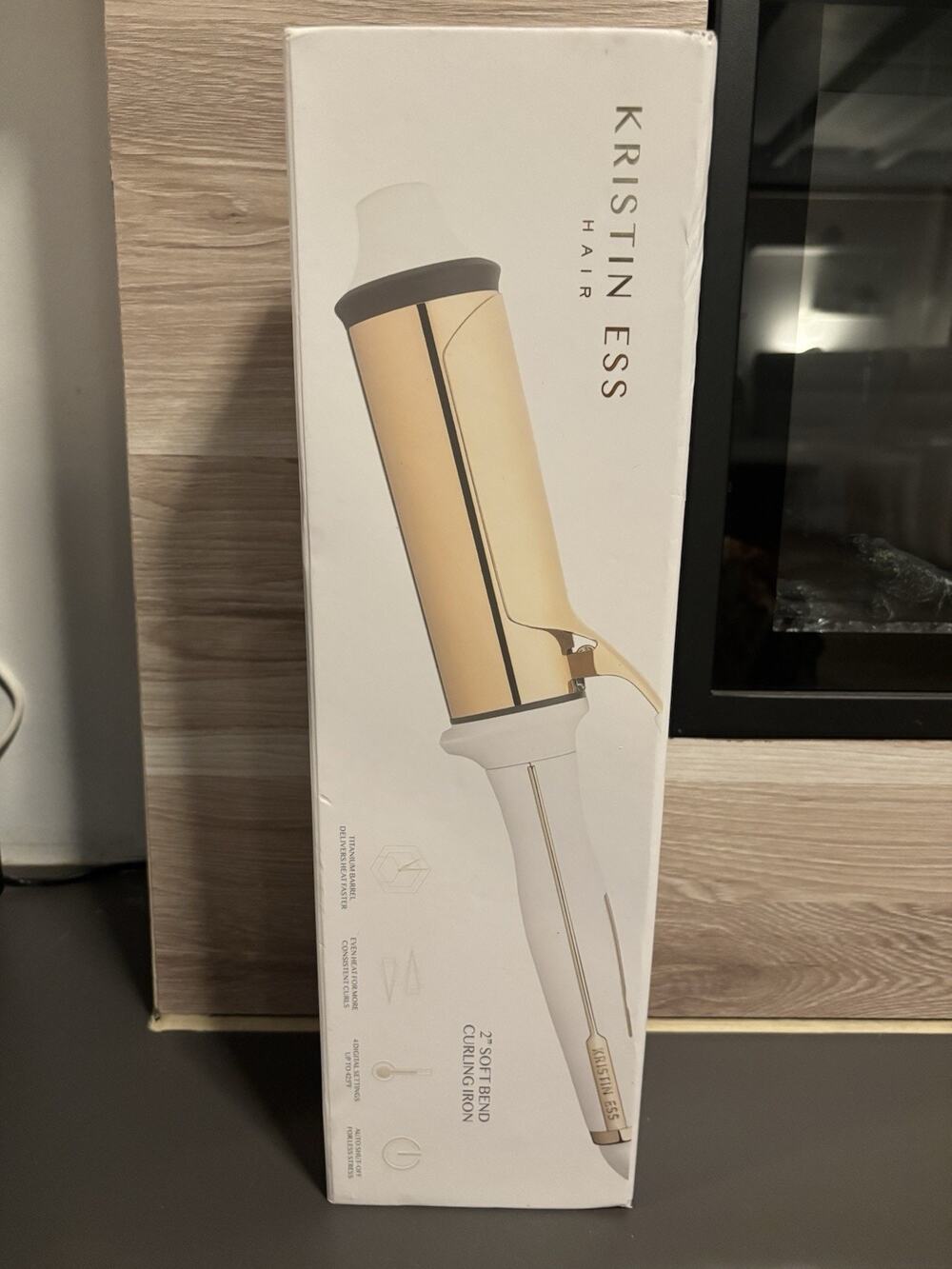 Kristin Ess 2" Soft Bend Titanium Curling Iron
